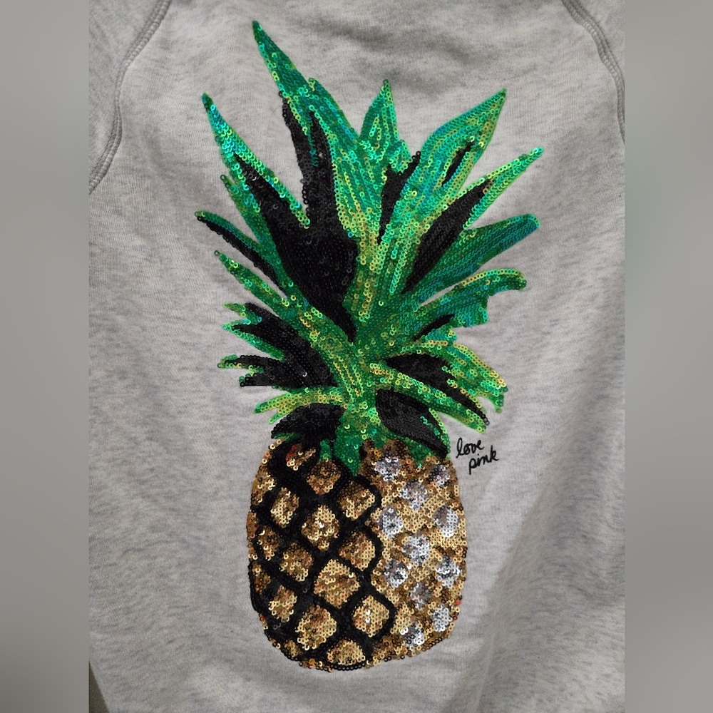 VS Pink Hawaii Pineapple Destination Hoodie.  (LIMITED EDITION) - Picture 3 of 6